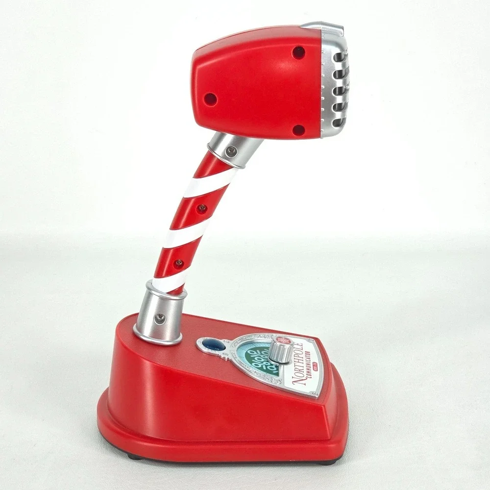 Hallmark North Pole Communicator Model 1226 Microphone Blue‎ Cartridge SEE VIDEO